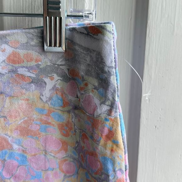 Free People Lefty High Rise Flare Pants Pastel Multi NWOT - Picture 4 of 8